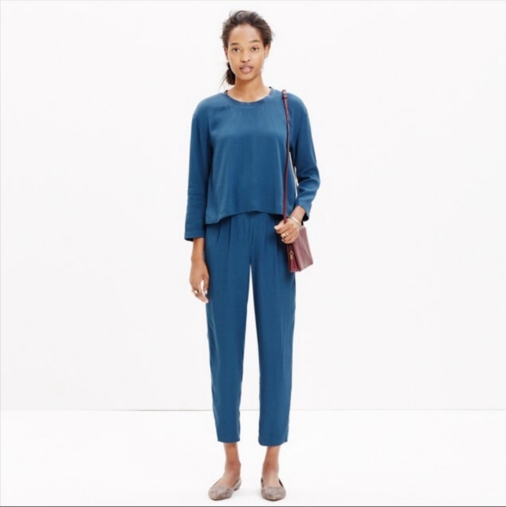 Madewell Clermont Overlay Jumpsuit